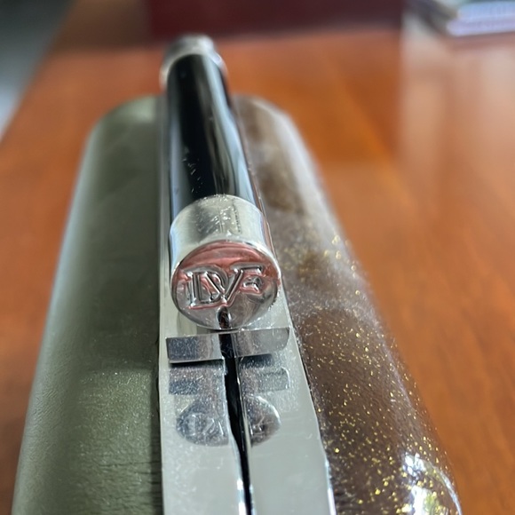 NWT Diane Vonfurstenberg green clutch 5.5 x 4 x 2 Von Furstenberg - Picture 6 of 11